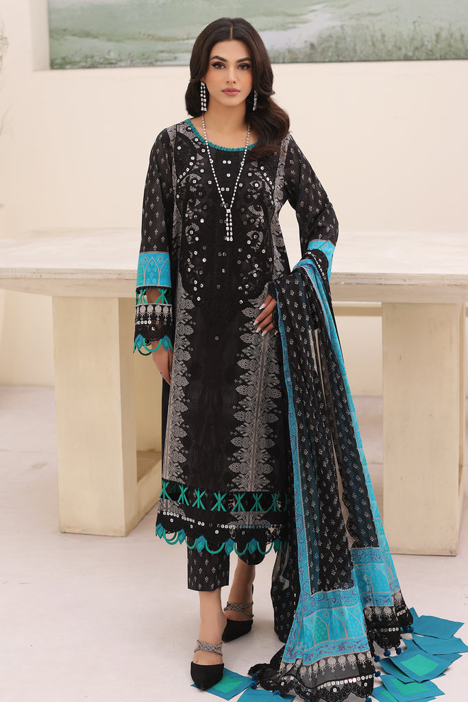 Charizma | Naranji Embroidered Lawn 24 | CN4-002 - Official Charizma stockist in UK - Sakeena London