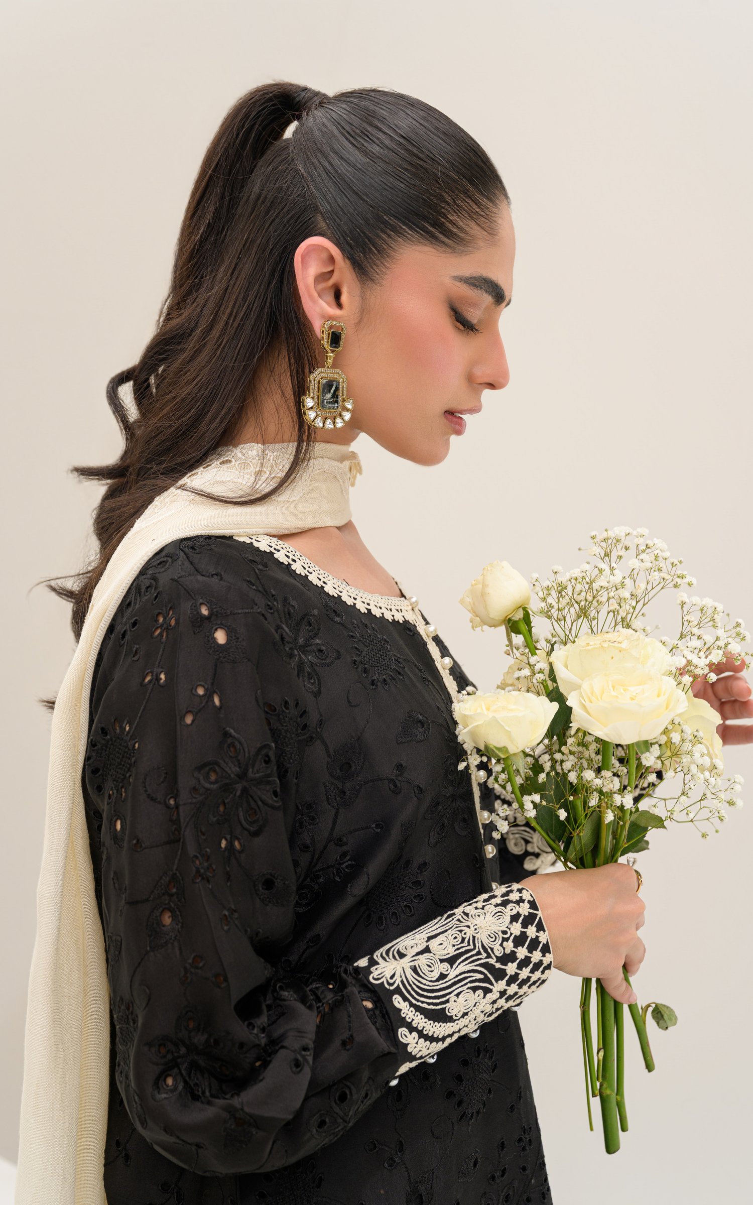 Sana Abbas | Ara Eid Luxe | Noir