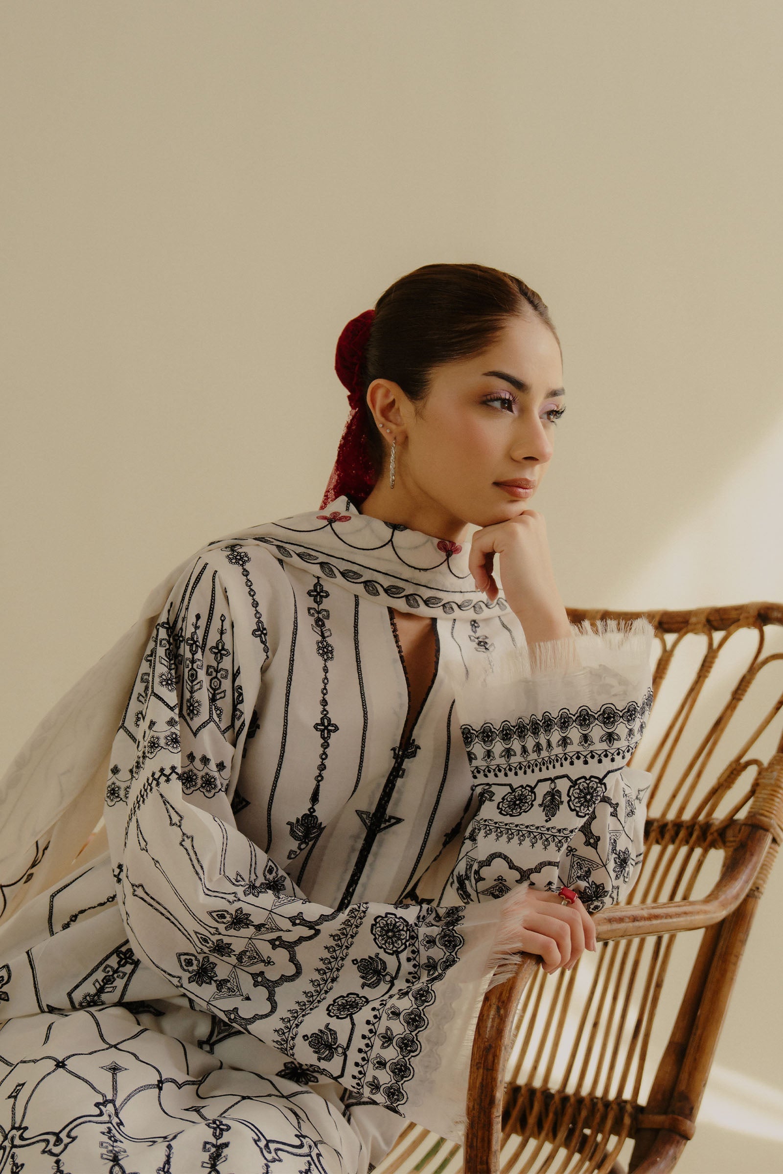 Zara Shahjahan | Coco Lawn 25 | Iris-2B - Official Zara Shahjahan stockist in UK - Sakeena London