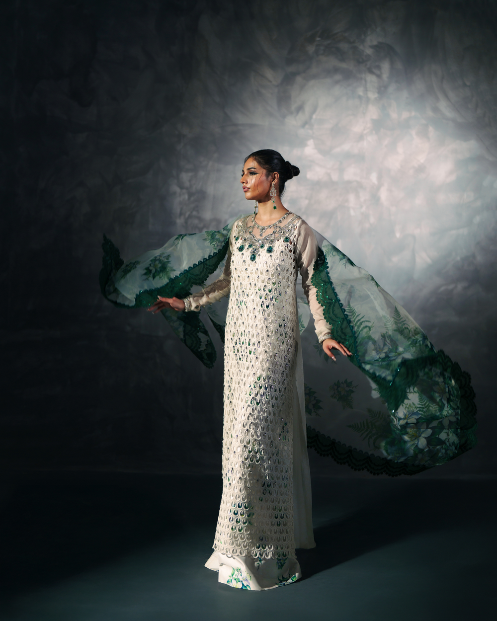 Vasal | Zyra Luxe Pret 26 | Emerald Whisper - Official Vasal stockist in UK - Sakeena London