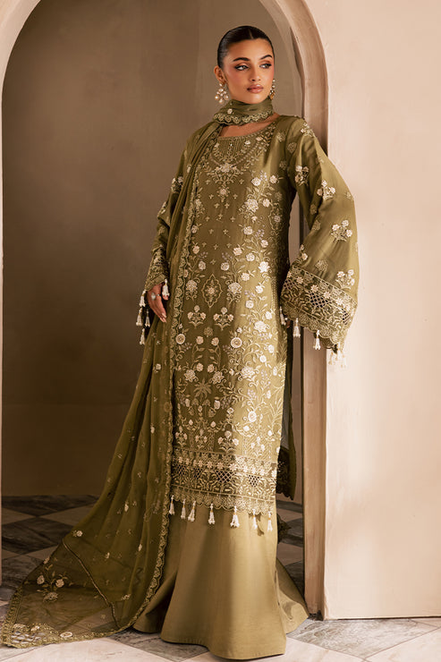 Emaan Adeel | Miraan luxury chiffon | DELARAM - Official Emaan Adeel stockist in UK - Sakeena London
