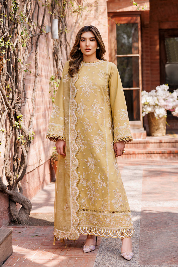 Farasha | Dastoor Embroidered Lawn SS24 | TUSCANY DREAM - Official Farasha stockist in UK - Sakeena London