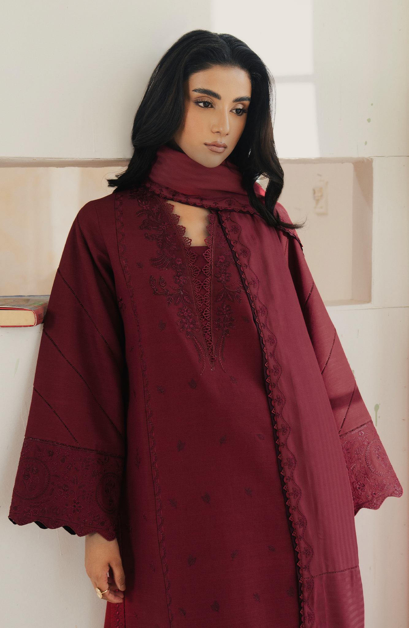 Seran | Winter Embroidered 25 | Marvelle - Official Seran stockist in UK - Sakeena London