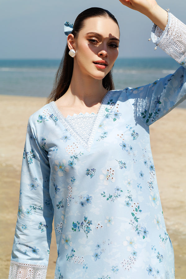 Farasha | Printed Essentials | Moonlit Blue - Official Farasha stockist in UK - Sakeena London