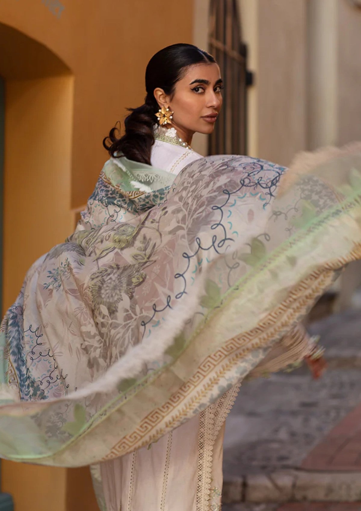 Lawn - Ansab Jahangir - Zoha - Luxury 25 - AJ-LL-25-07 - BabyÃÂ¢ÃÂÃÂs Breath