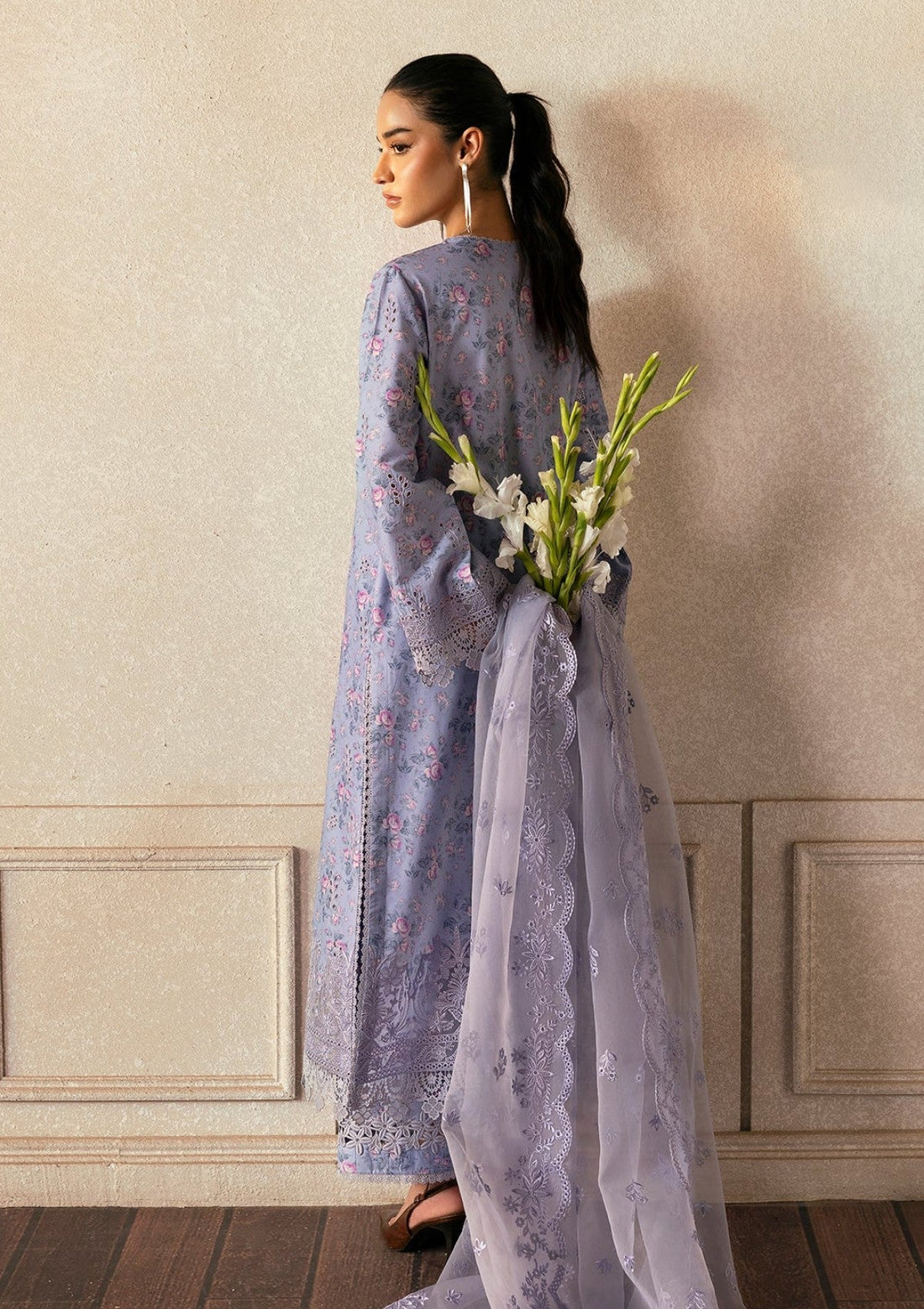 Lawn - Afrozeh - Day Break - Printed Kari - AL-25-V11-08