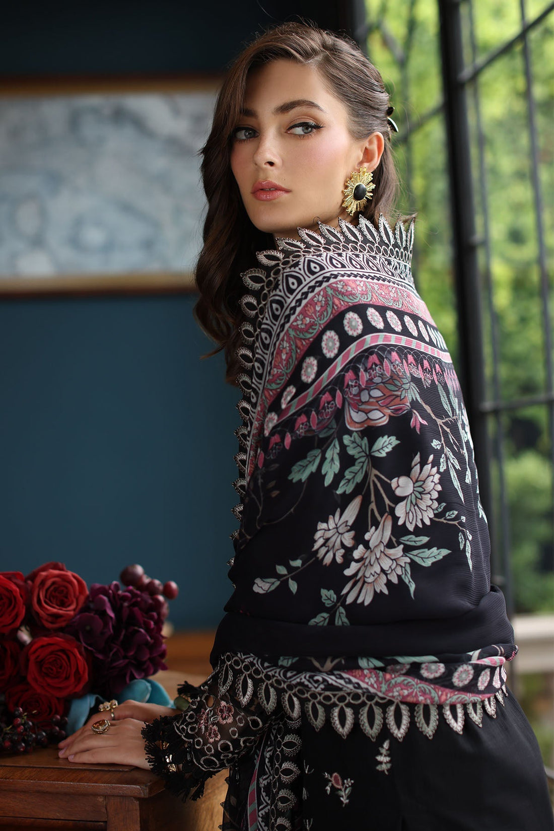 Nureh | Maya Lawn | NS-153 - Official Nureh stockist in UK - Sakeena London
