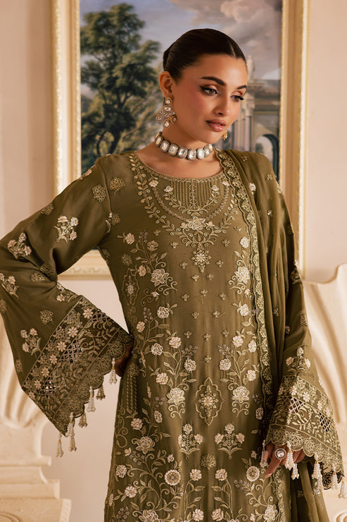 Emaan Adeel | Miraan luxury chiffon | DELARAM - Official Emaan Adeel stockist in UK - Sakeena London