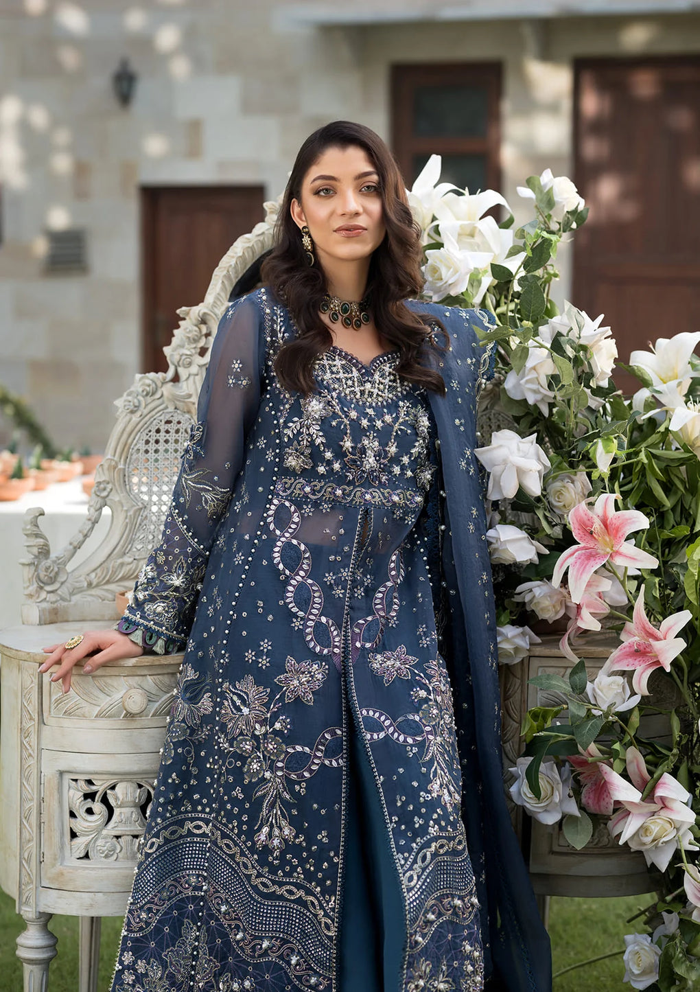 Elaf Premium | Formal Handwork Collection | EFH-04 FALAK - Official Elaf Premium stockist in UK - Sakeena London