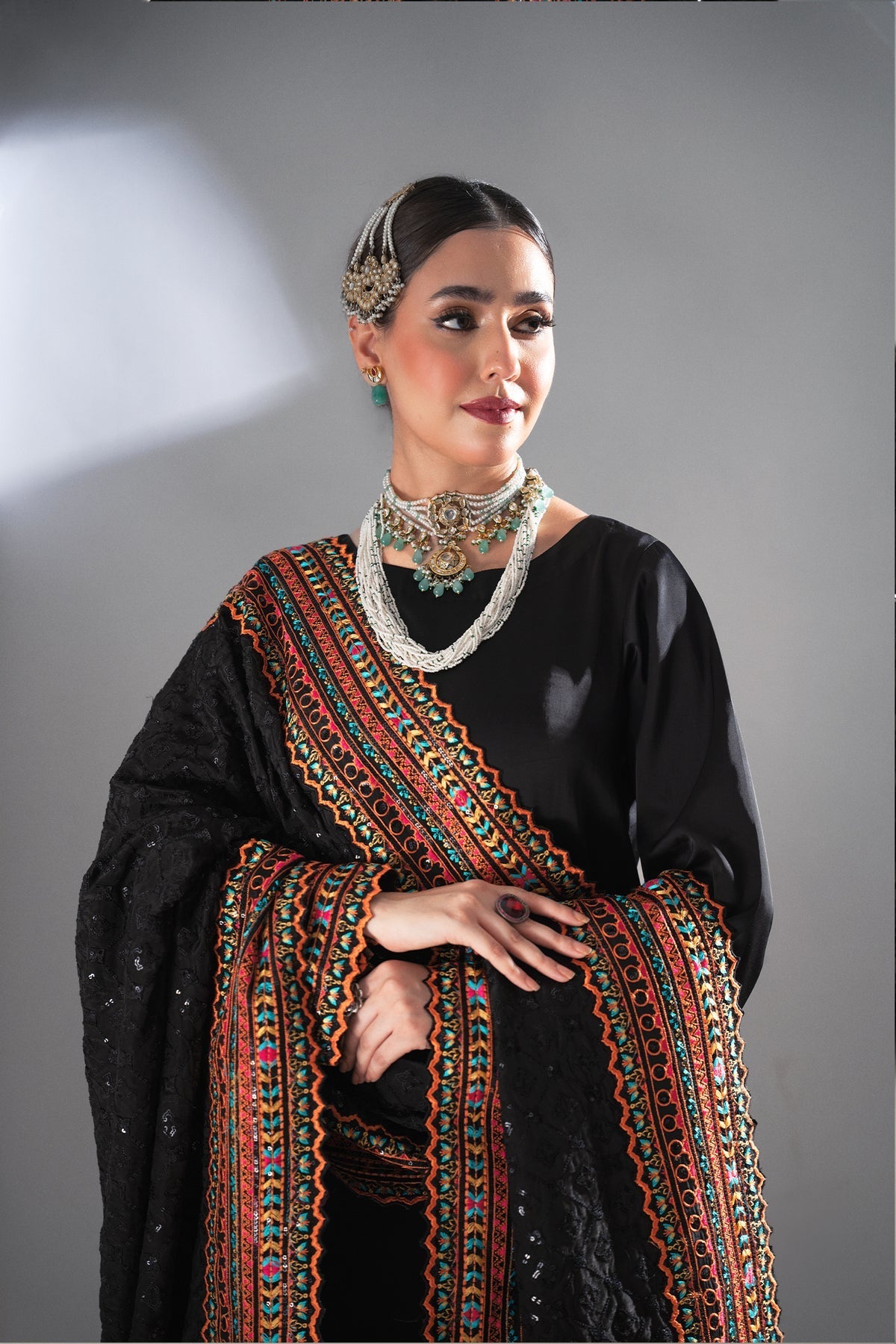 Fozia Khalid | Dilkash Festive Wear 25 | Zehnaseeb - Official Fozia Khalid stockist in UK - Sakeena London