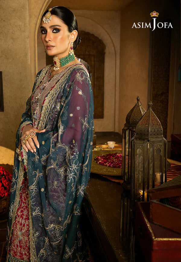 Asim Jofa | Velvet Festive 23 | AJVF-06 - Official Asim Jofa stockist in UK - Sakeena London