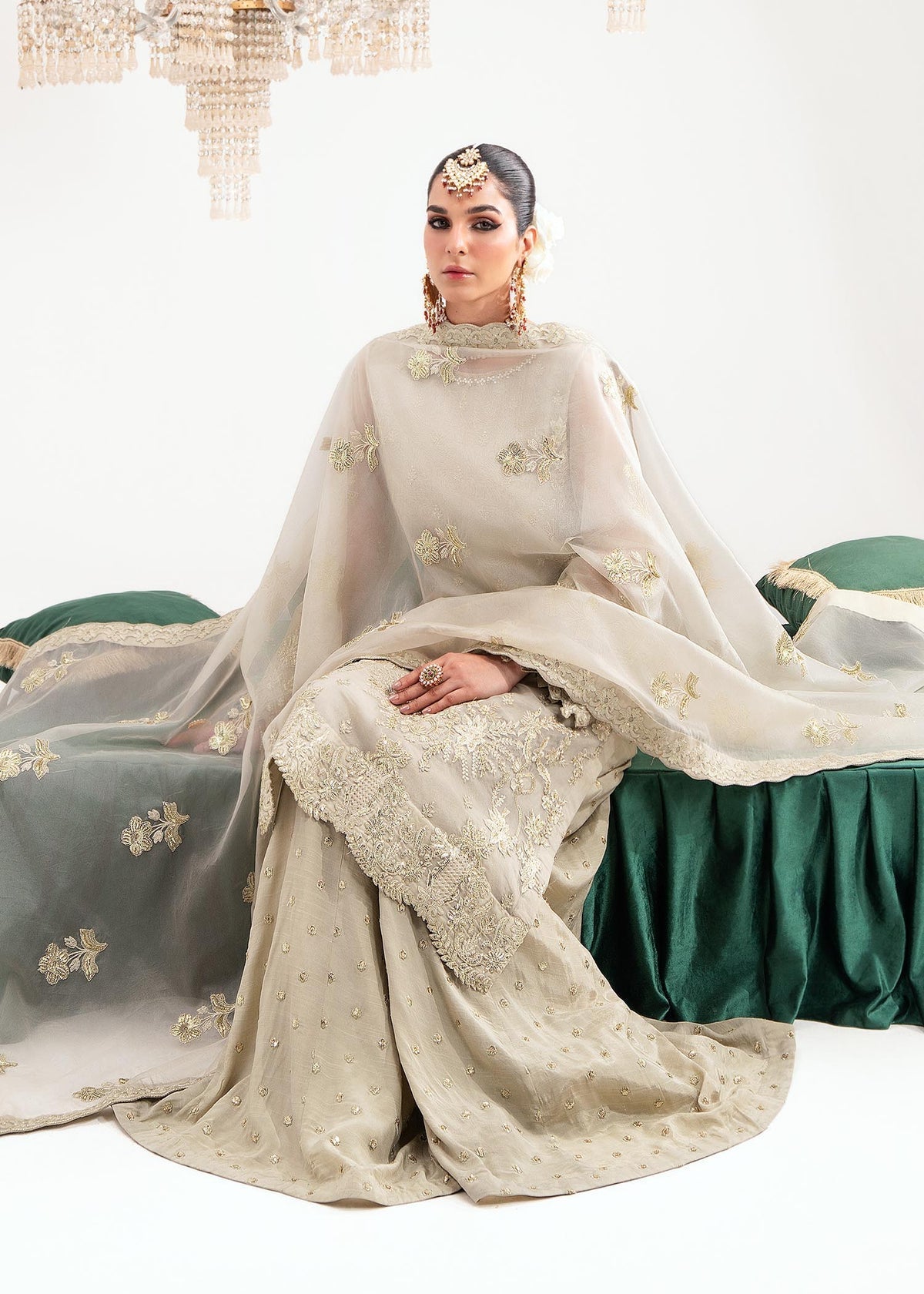 Dastoor | Sajni Luxury Eid Collection 24 | Nahal - Official Dastoor stockist in UK - Sakeena London