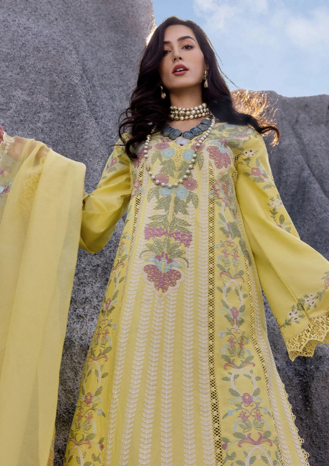 Lawn - Saira Shakira - Unstitched Festive 25 - DILARA-B