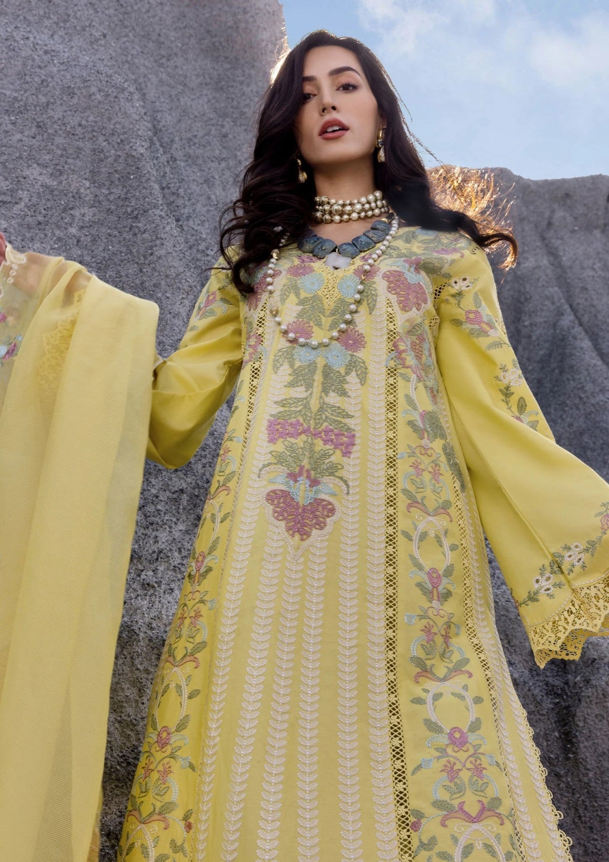 Lawn - Saira Shakira - Unstitched Festive 25 - DILARA-B