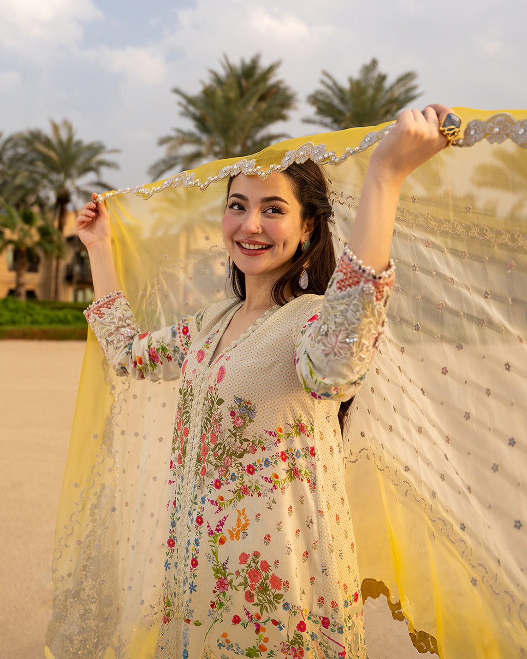 Faiza Saqlain | Aya Luxury Lawn 26' | Arta