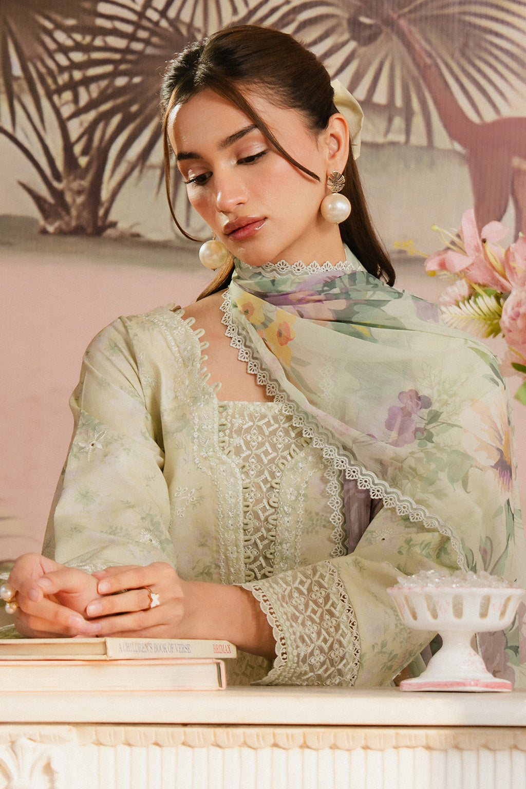 Ayzel | Armelia Printed Lawn 25 | Mirelia - Official Ayzel stockist in UK - Sakeena London