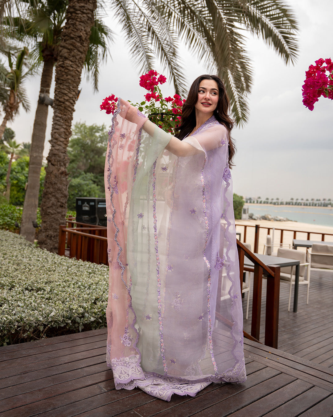 Faiza Saqlain | Aya Luxury Lawn 26' | Suela