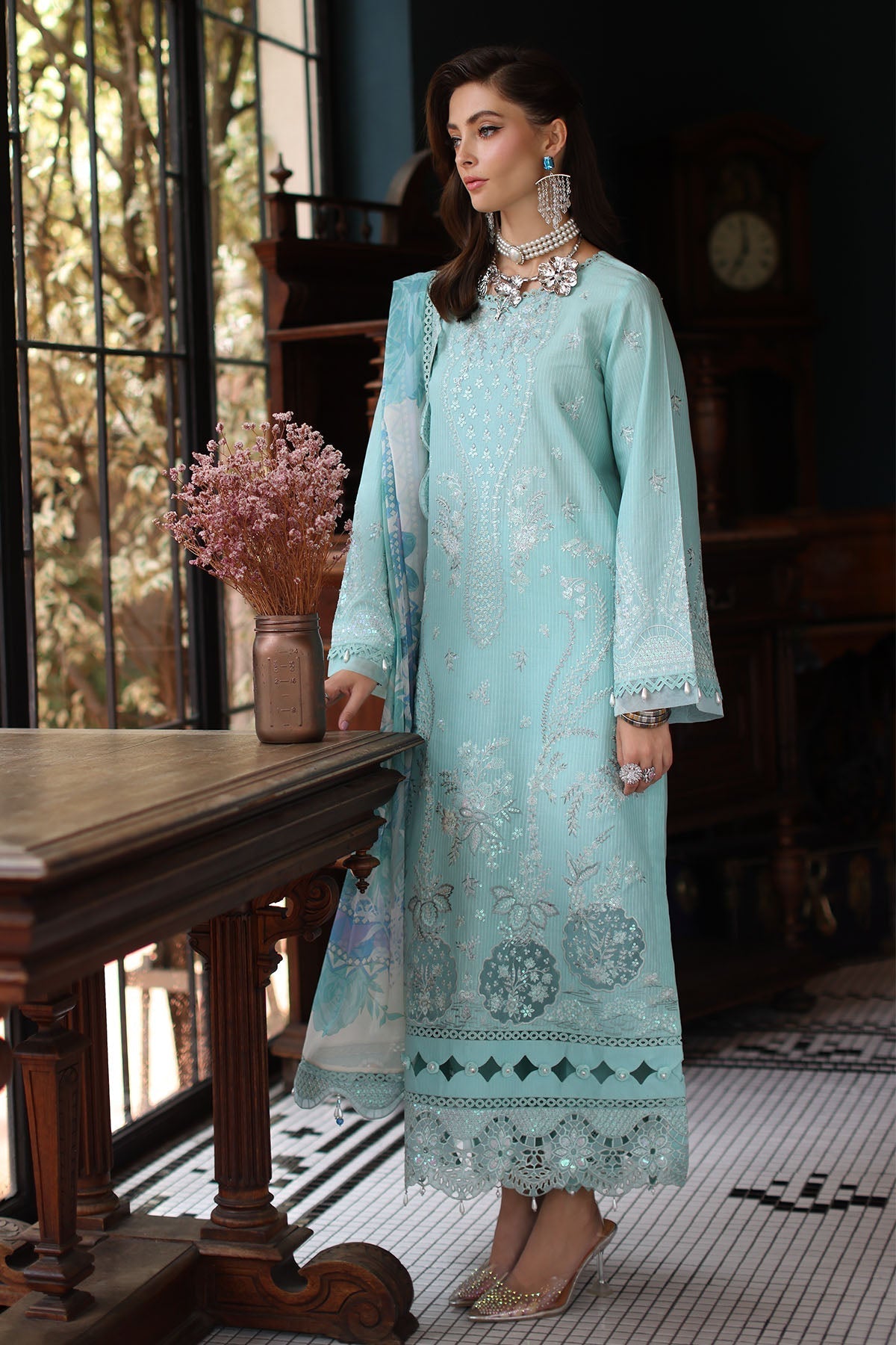 Nureh | Maya Lawn | NS-156 - Official Nureh stockist in UK - Sakeena London