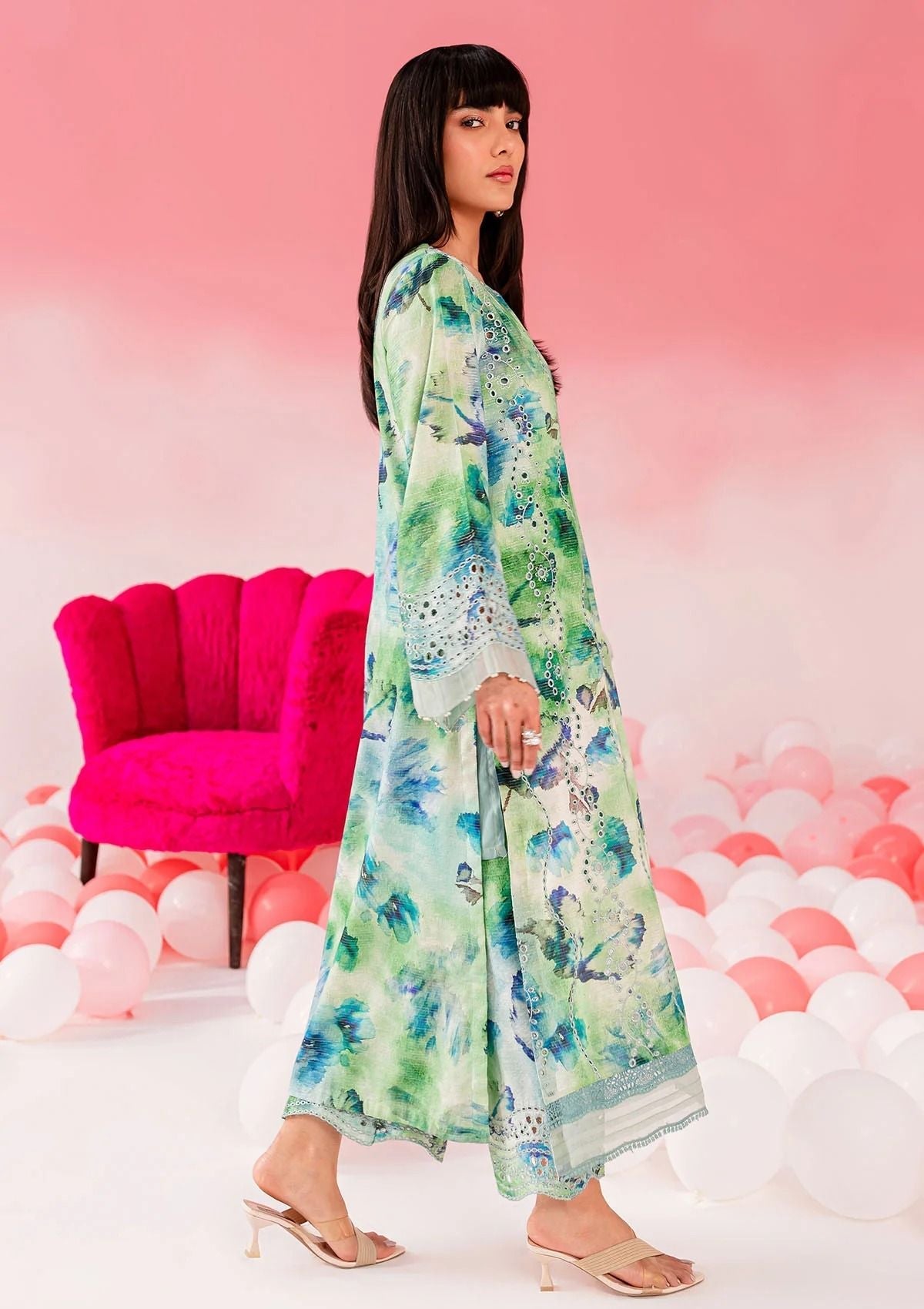 Lawn Collection - Nureh -  Ballerina 24 - NU2#142