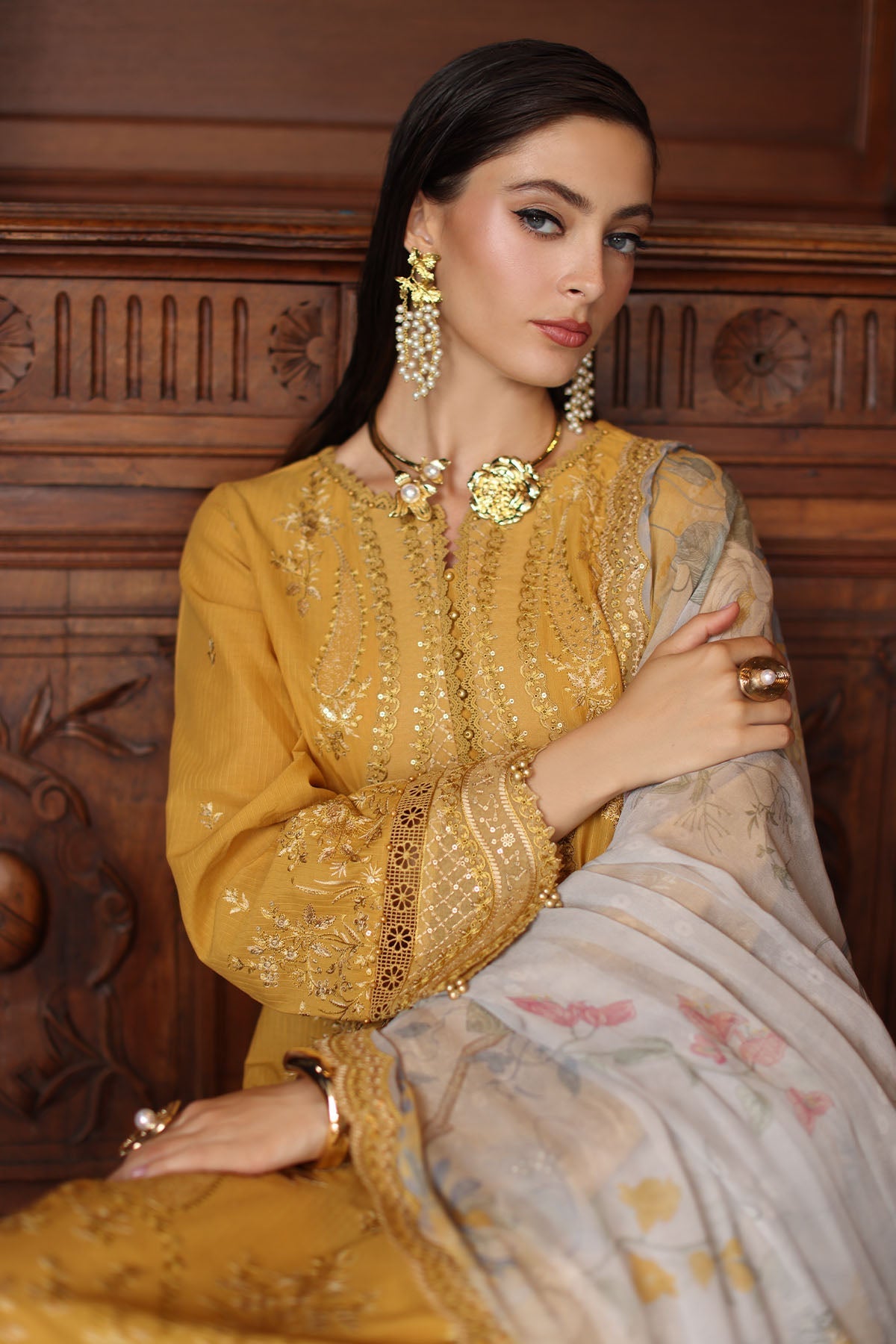 Nureh | Maya Lawn | NS-155 - Official Nureh stockist in UK - Sakeena London