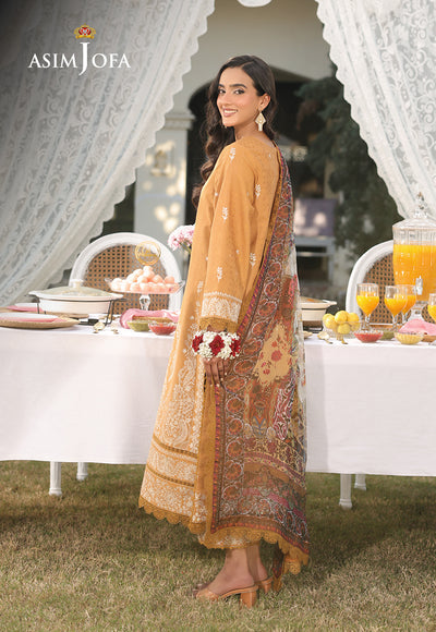Asim Jofa | Summer Rhapsody | AJUBU-04 Embroidered Jacquard - Official Asim Jofa stockist in UK - Sakeena London