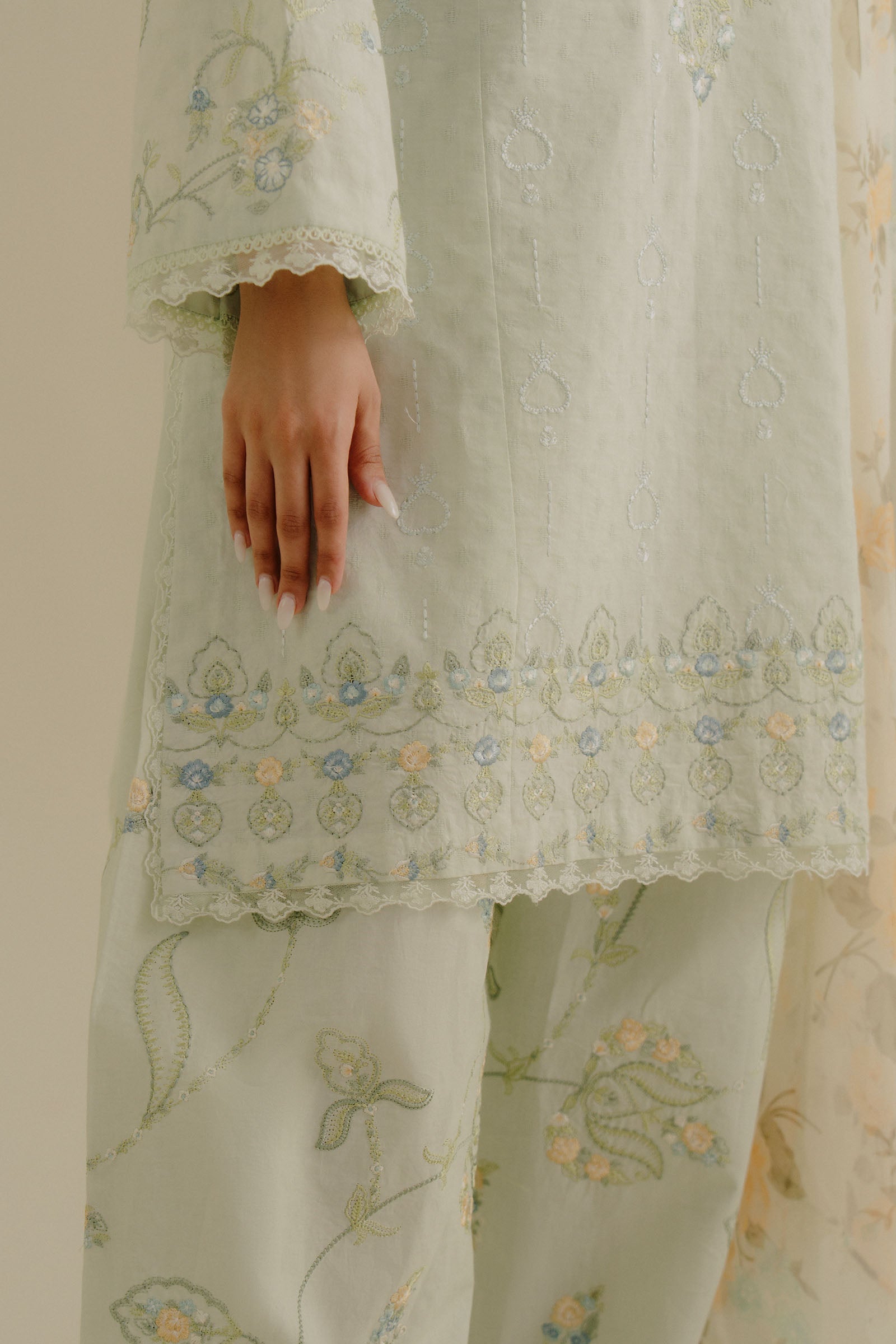 Zara Shahjahan | Coco Lawn 25 | Elva-1B - Official Sakeena London stockist in UK - Sakeena London