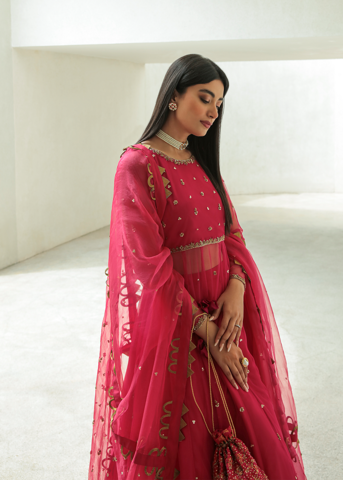 Purple Haze Pret Studio | Apsara Formals | Rose Pink Pashwas - Official Purple Haze stockist in UK - Sakeena London