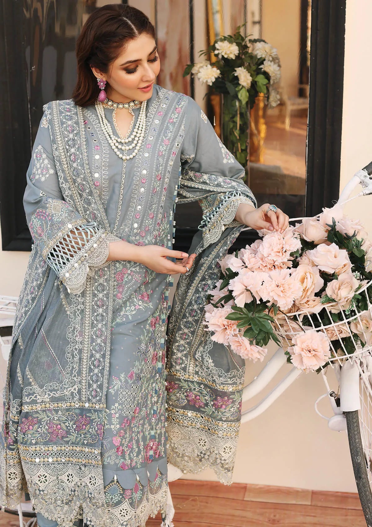 Lawn Collection - Kahf - Luxury - KLC#08 DOVE