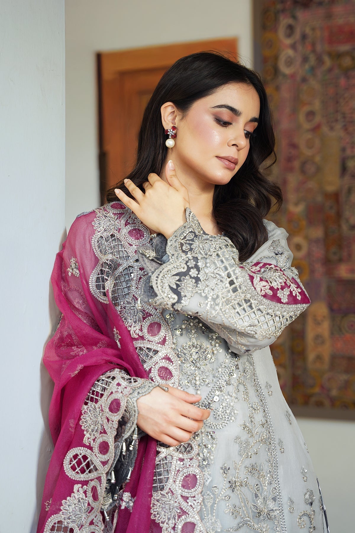 Imrozia Premium | Meeras Luxury Eid 25 | I-228 ZAREEN - Official Imrozia Premium stockist in UK - Sakeena London