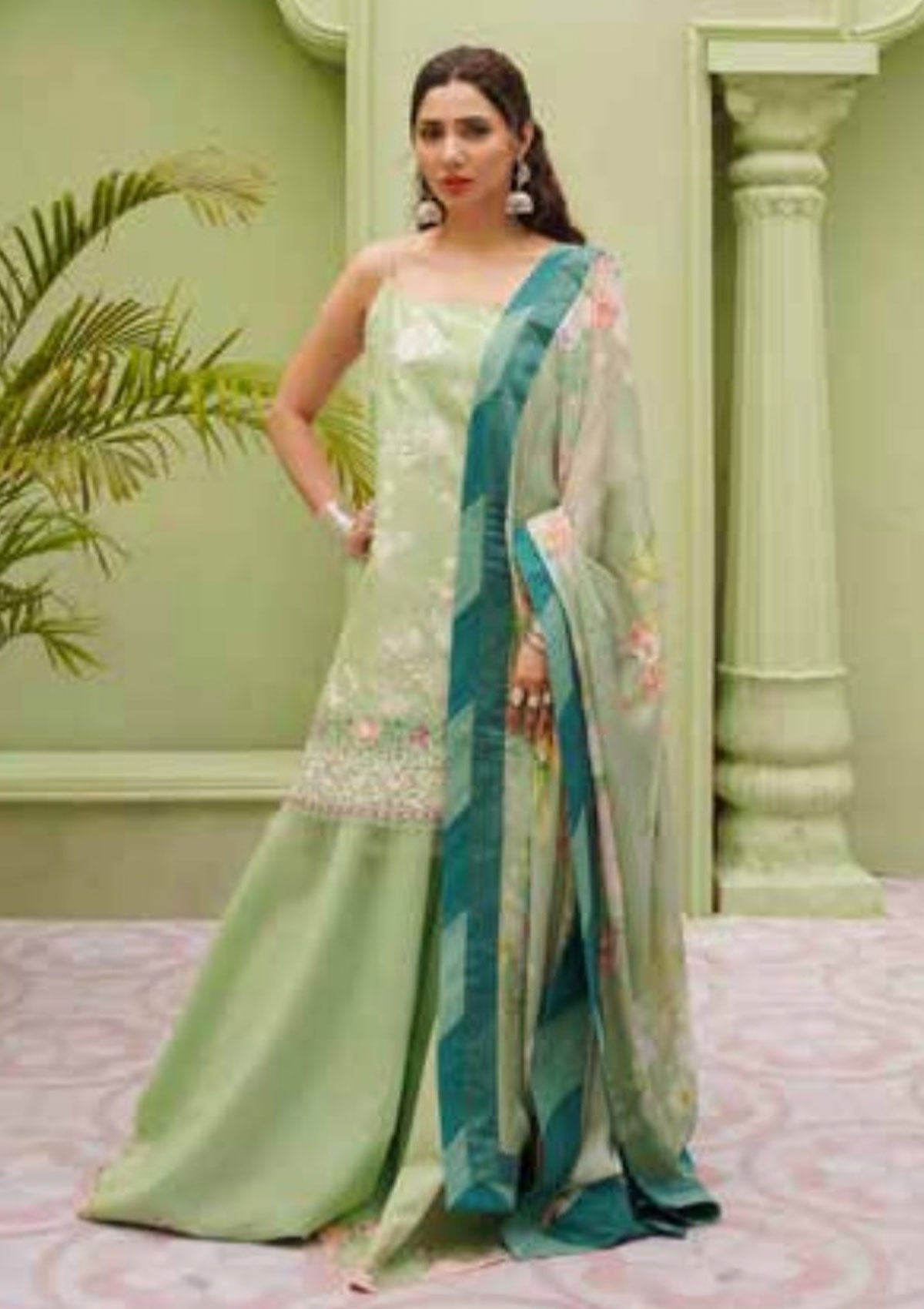 Lawn Collection - Zara Shahjahan - S/S - ZSJ#3B