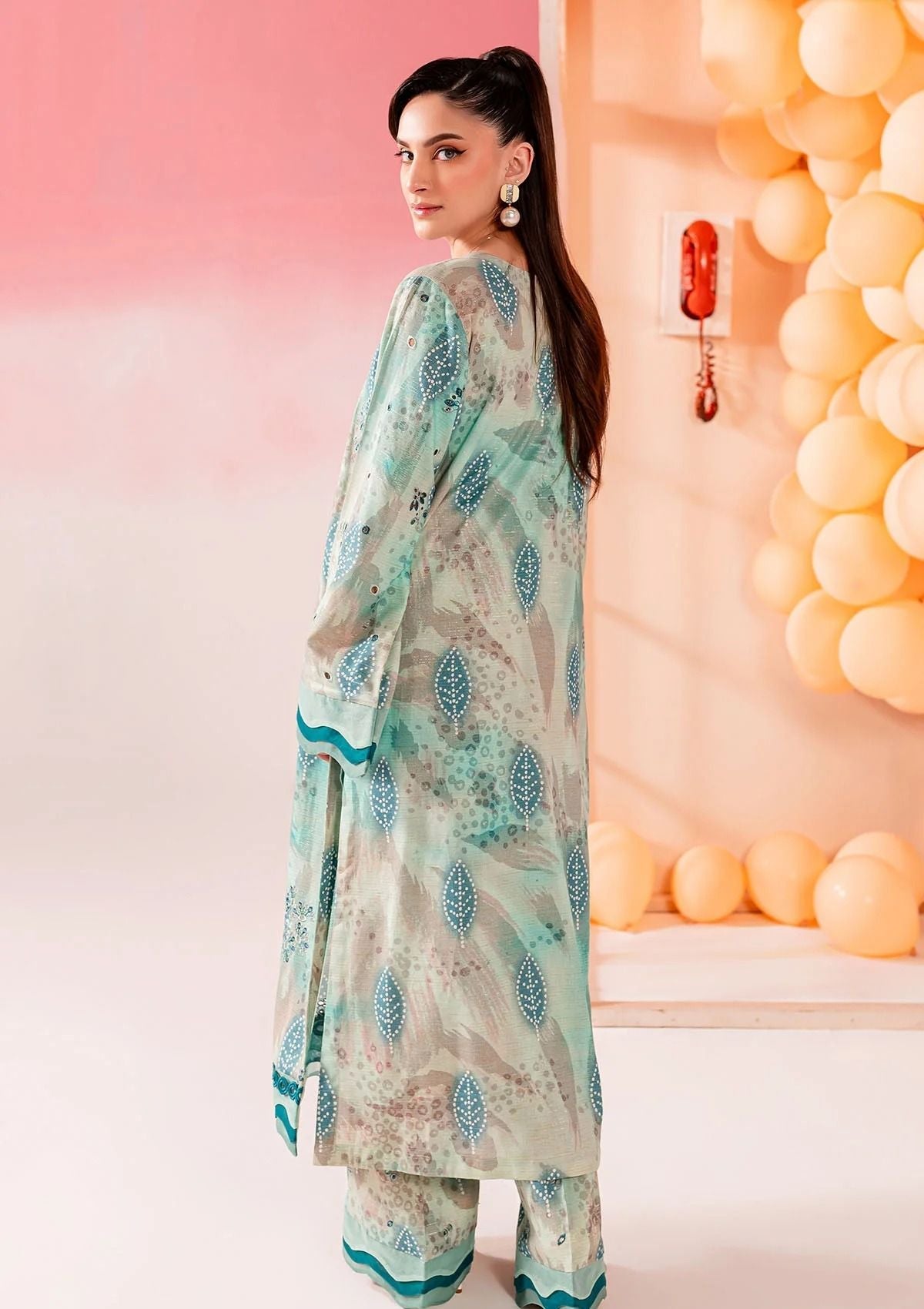 Lawn Collection - Nureh -  Ballerina 24 - NU2#138
