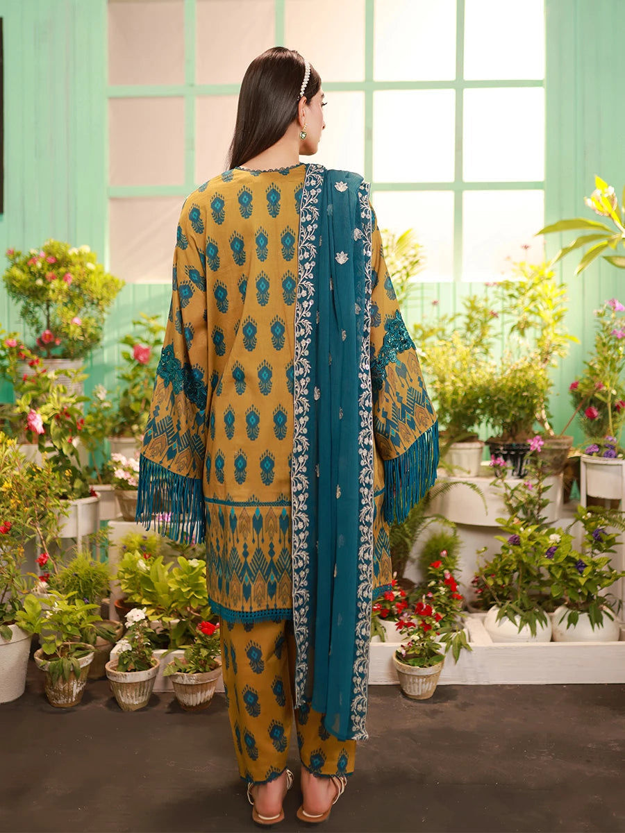 Salitex | Izel Lawn 24 | RADIANCE - LUXURY LAWN EMBROIDERED SUIT - Official Salitex stockist in UK - Sakeena London