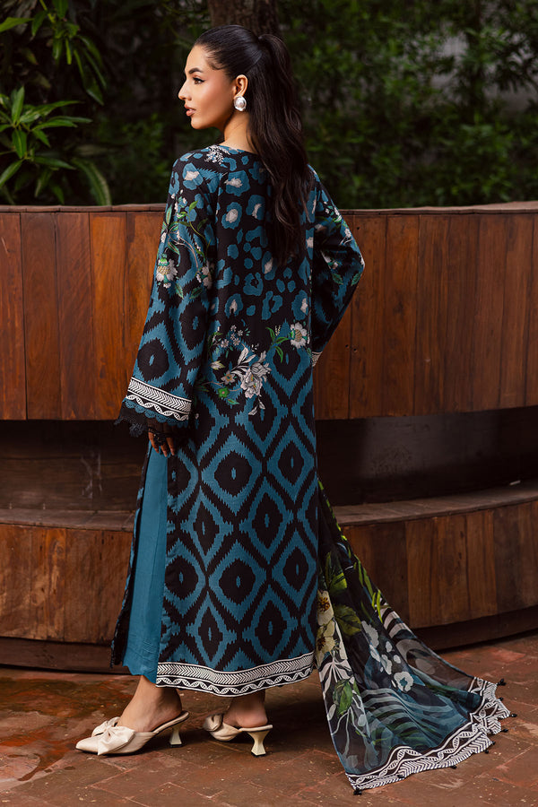 Nureh | Signature Printed Linen | SP-165 - Official Nureh stockist in UK - Sakeena London