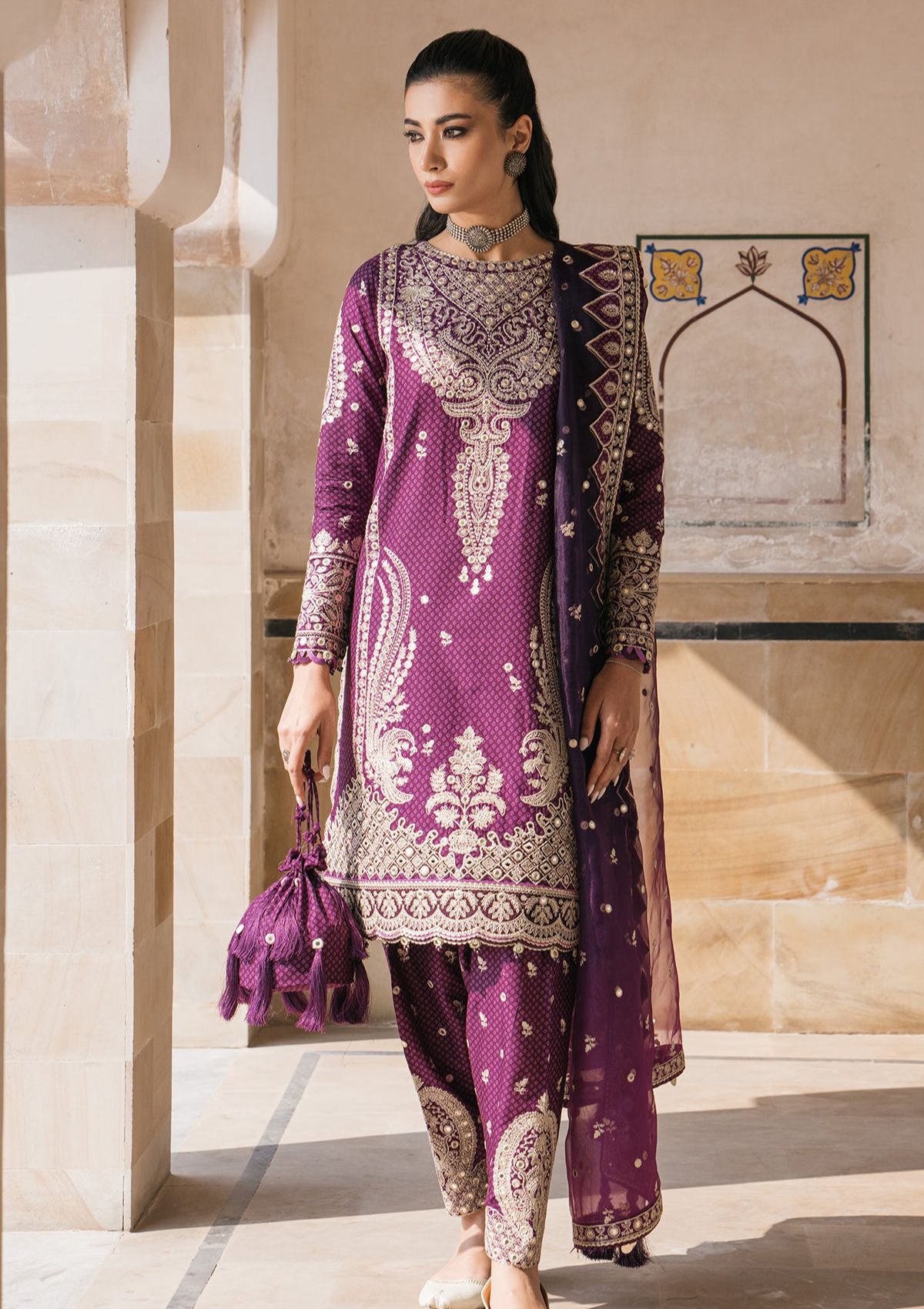 Lawn Collection - Jazmin - Shahkaar - SLL24#06