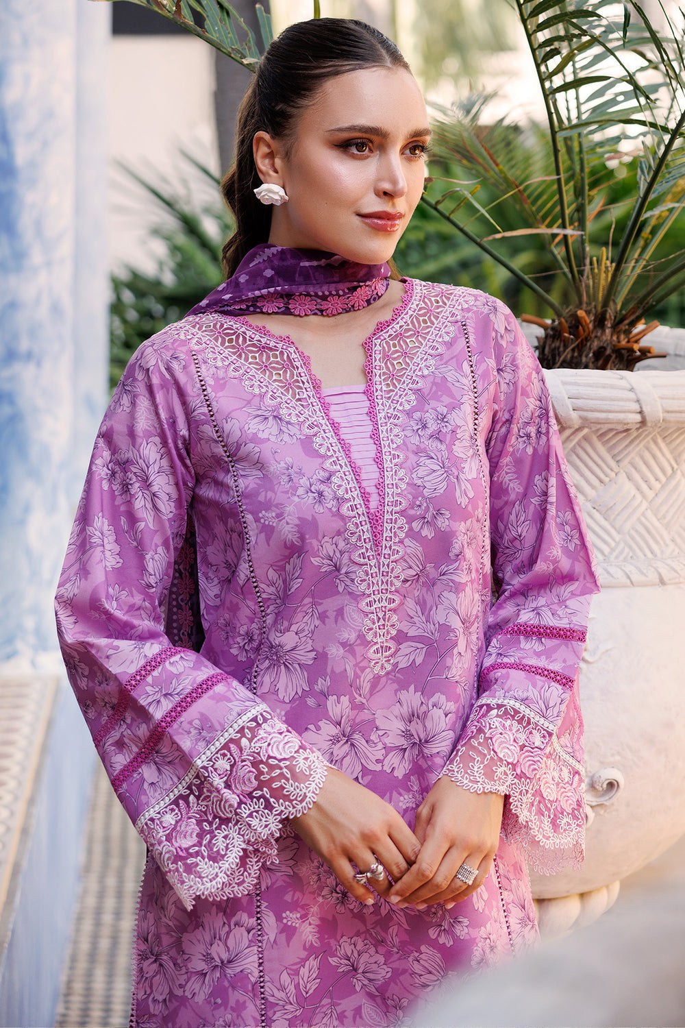 Farasha | Printed Essentials | Lavender Rush - Official Farasha stockist in UK - Sakeena London