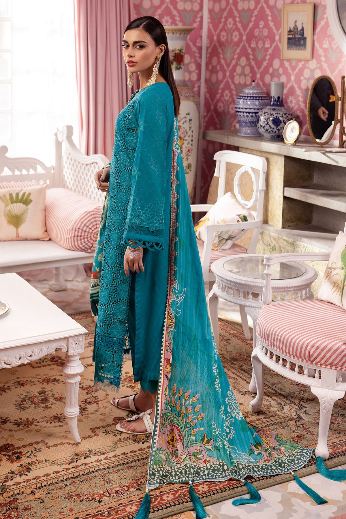Nureh | Maya Lawn | NS-108 - Official Nureh stockist in UK - Sakeena London