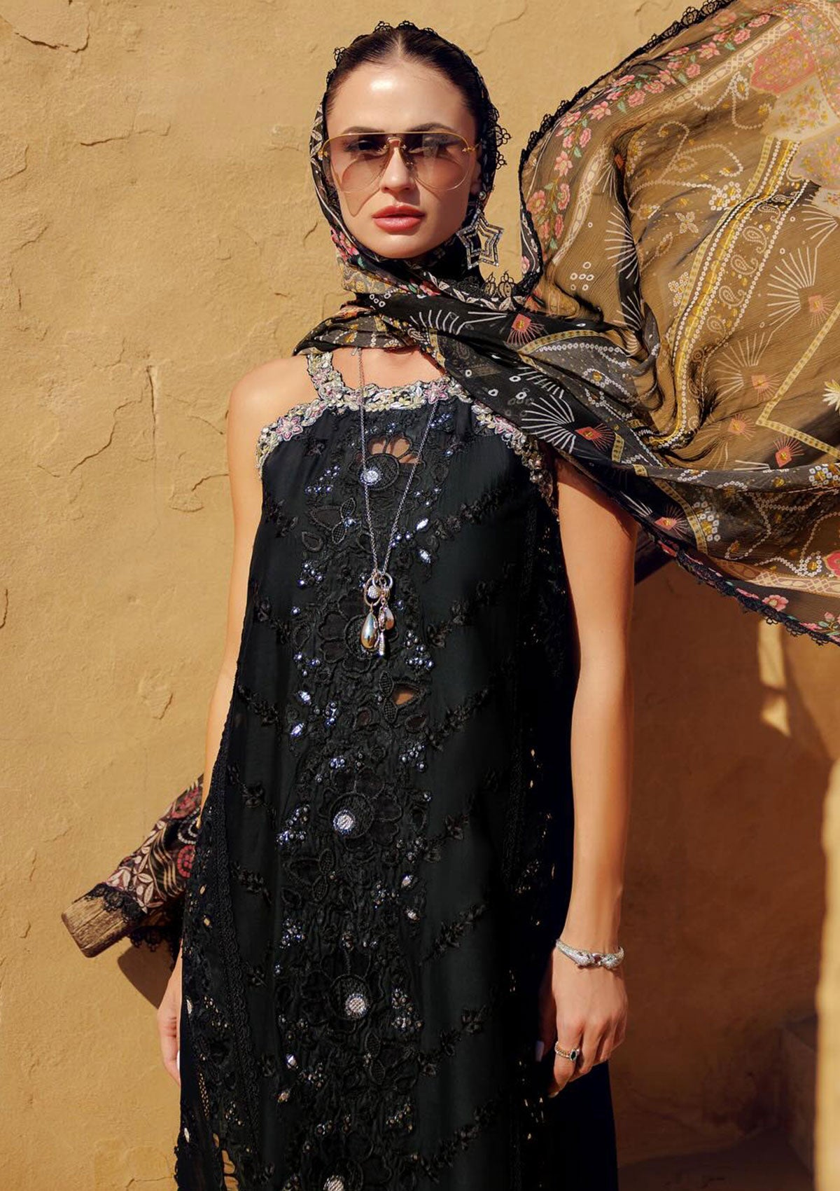 Lawn Collection - Noor by Saadia Asad - Eid Handwork LaserkariÃÂÃÂ Lawn - SL24#06