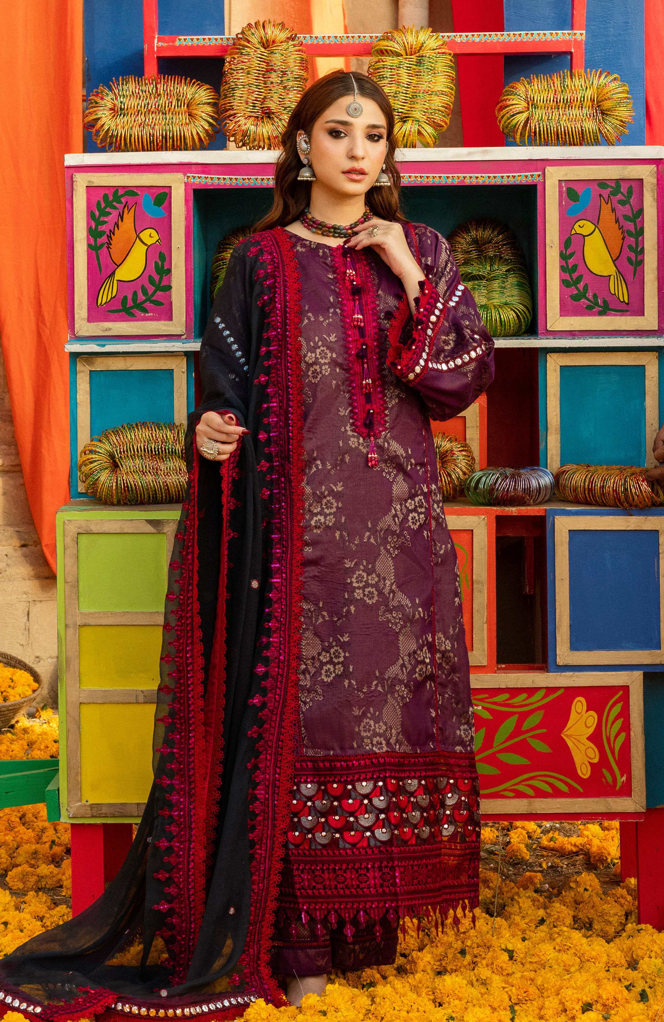 Al Zohaib | Bandhani The Tale of Jaipur 25 |BTJ-25-07 - Official Al Zohaib stockist in UK - Sakeena London
