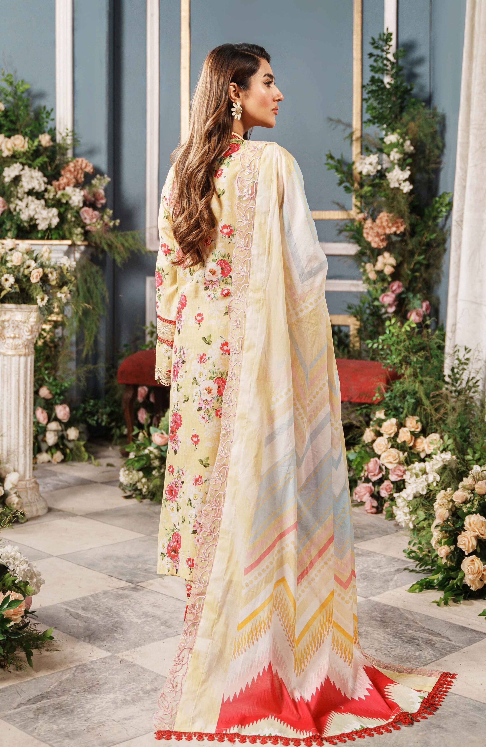 Al Zohaib | Printkari Cutwork Applique 24 | PCA-24-07 - Official Al Zohaib stockist in UK - Sakeena London