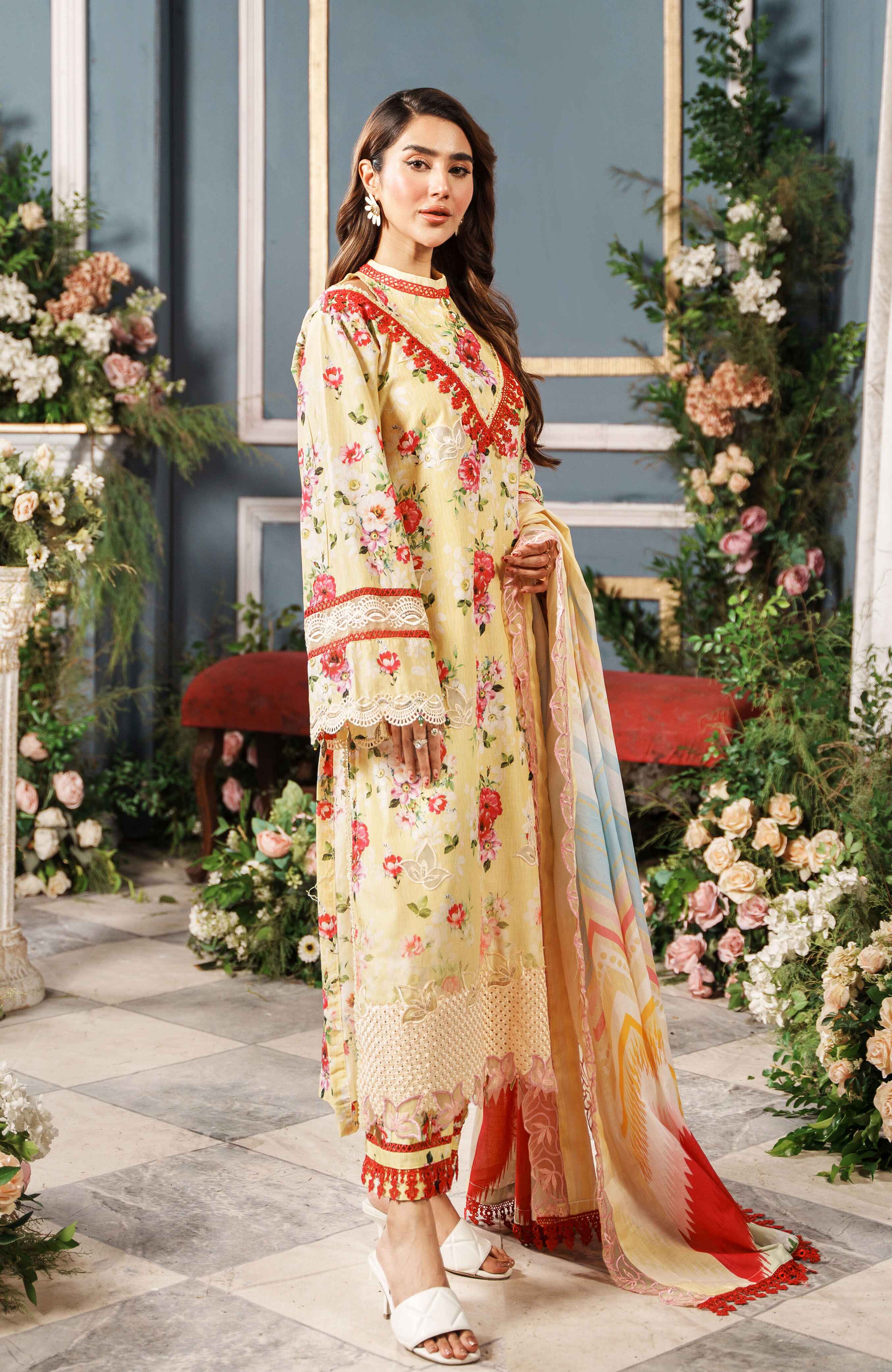 Al Zohaib | Printkari Cutwork Applique 24 | PCA-24-07 - Official Al Zohaib stockist in UK - Sakeena London