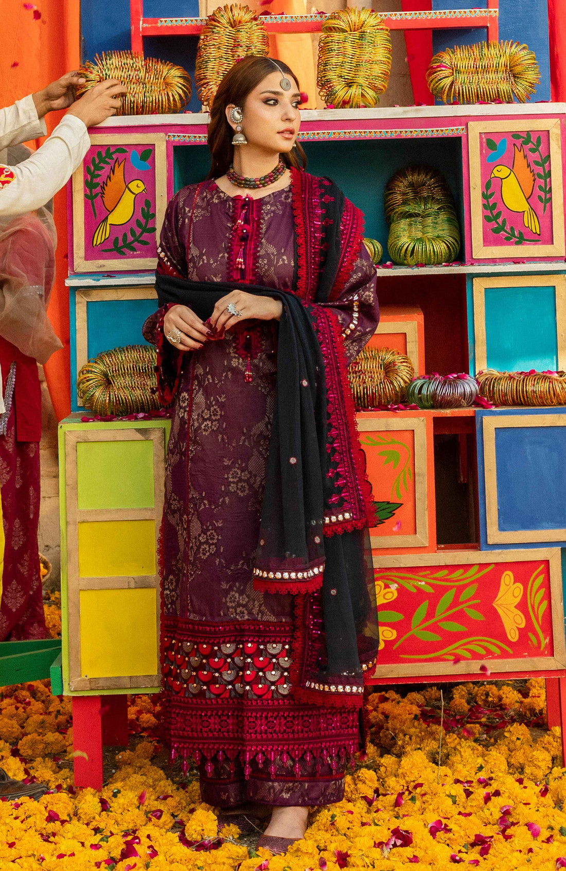 Al Zohaib | Bandhani The Tale of Jaipur 25 |BTJ-25-07 - Official Al Zohaib stockist in UK - Sakeena London