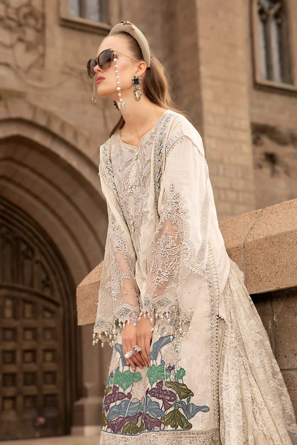 Maria B | Luxury Lawn | D-2307-B - Official Maria B stockist in UK - Sakeena London