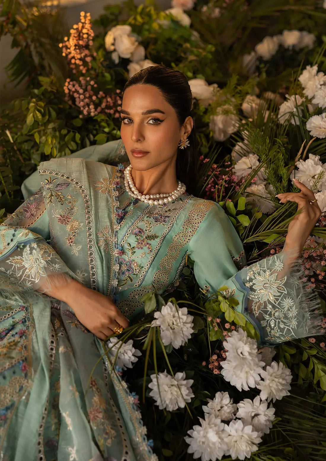 Kahf Premium | Luxury Lawn 25 | KLR-10 Elva - Official Kahf Premium stockist in UK - Sakeena London