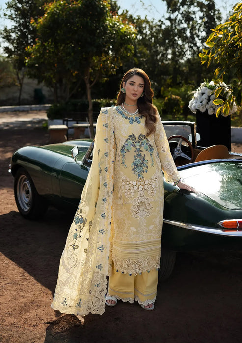Kahf Premium | Luxury Lawn 25 | KLR-03 Sasha - Official Kahf Premium stockist in UK - Sakeena London