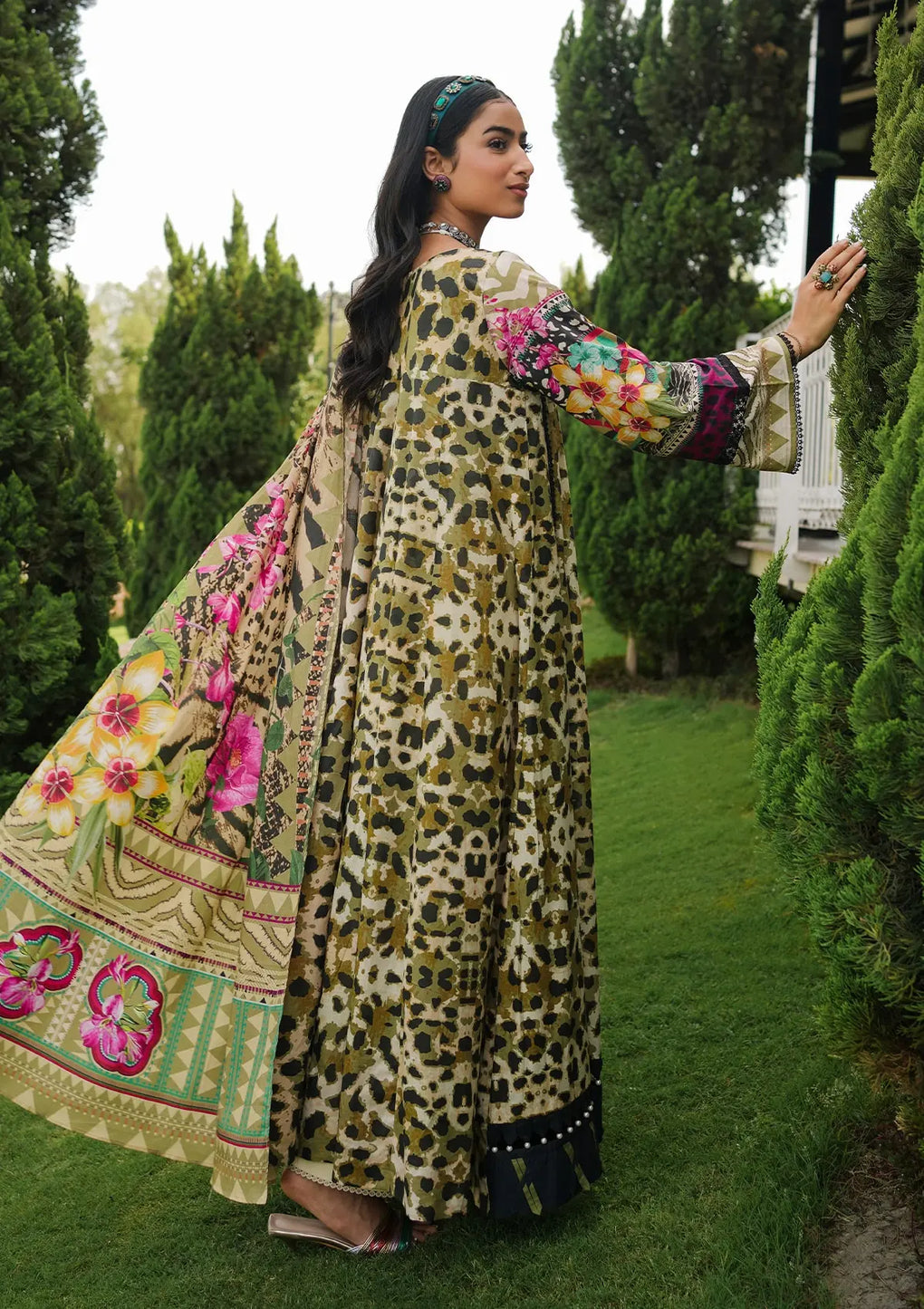 Elaf Premium | Printed Collection 24 | EEP-06B - Wonders - Official Elaf Premium stockist in UK - Sakeena London