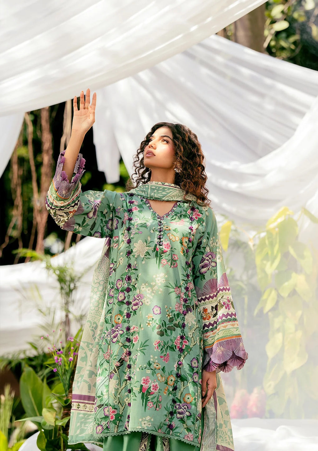 Elaf Premium | Prints 25 | EPS-8A MINTED DREAM - Official Elaf Premium stockist in UK - Sakeena London