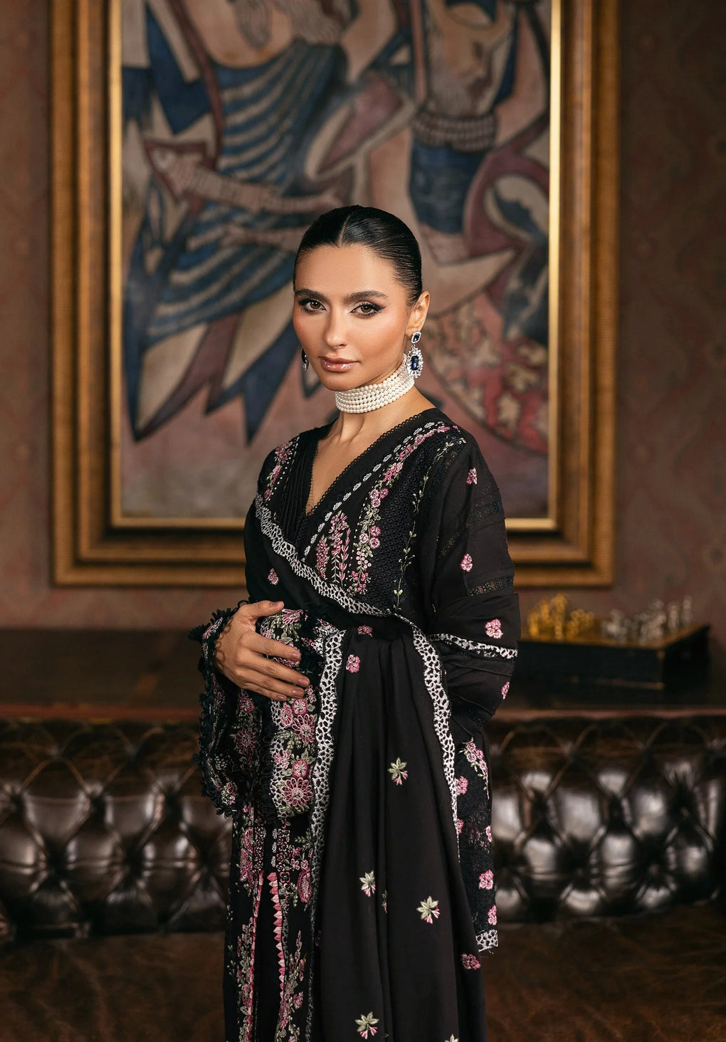 Elaf Premium | Luxury Winter 25 | EWK-4A NIGHTBELLE - Official Elaf Premium stockist in UK - Sakeena London