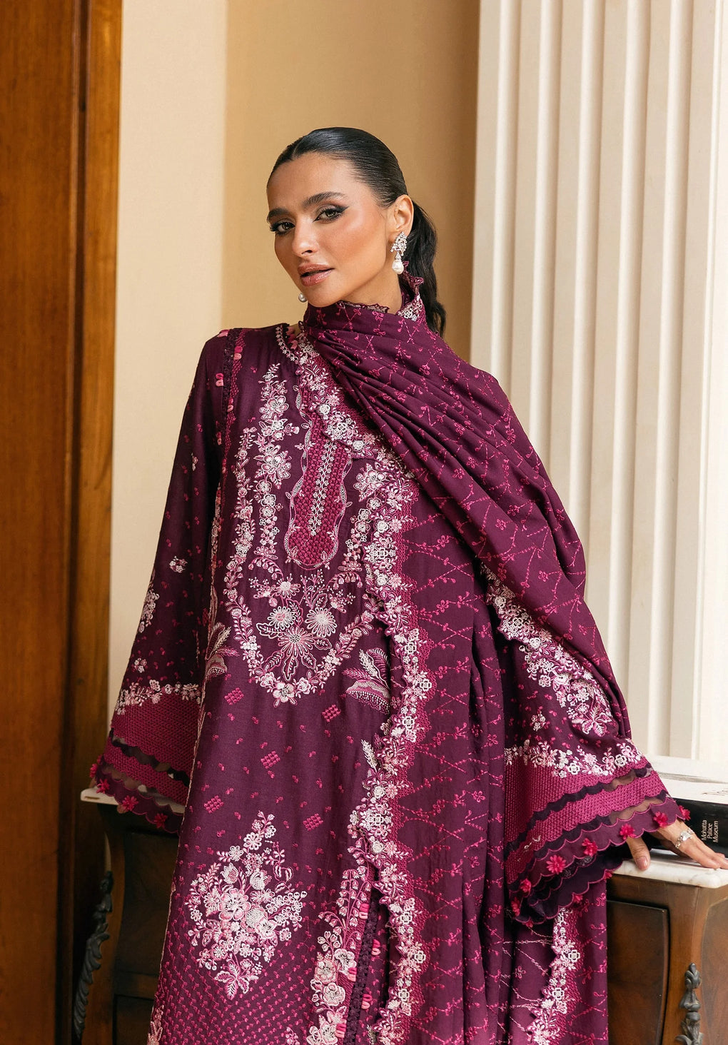 Elaf Premium | Luxury Winter 25 | EWK-2B BERRYBLUSH - Official Elaf Premium stockist in UK - Sakeena London
