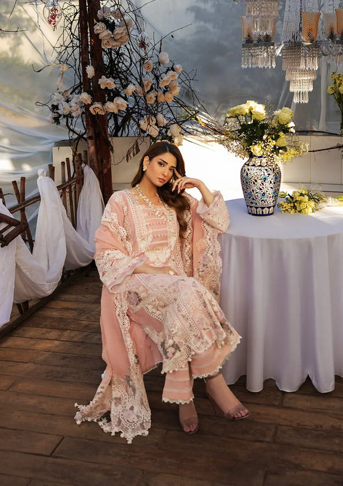 Kahf Premium | Luxury Lawn 25 | KLR-2A Olivia - Official Kahf Premium stockist in UK - Sakeena London