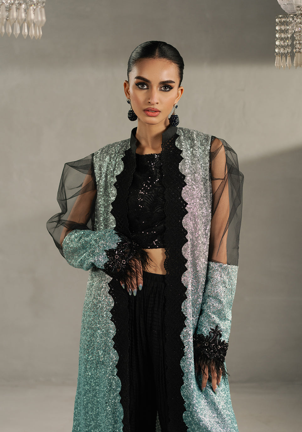 Zarqash | Silk Edit | ZQS 020 MEIRA - Official Zarqash stockist in UK - Sakeena London